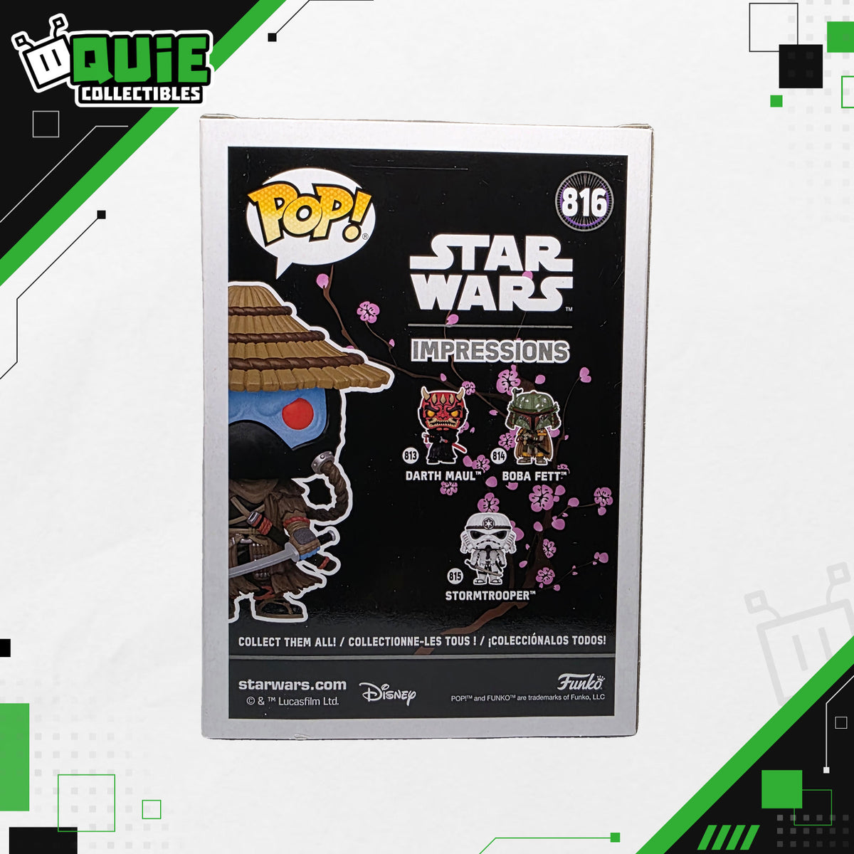 Funko Pop! Star Wars: Impressions – Cad Bane #816 – 2026 TargetCon Exclusive