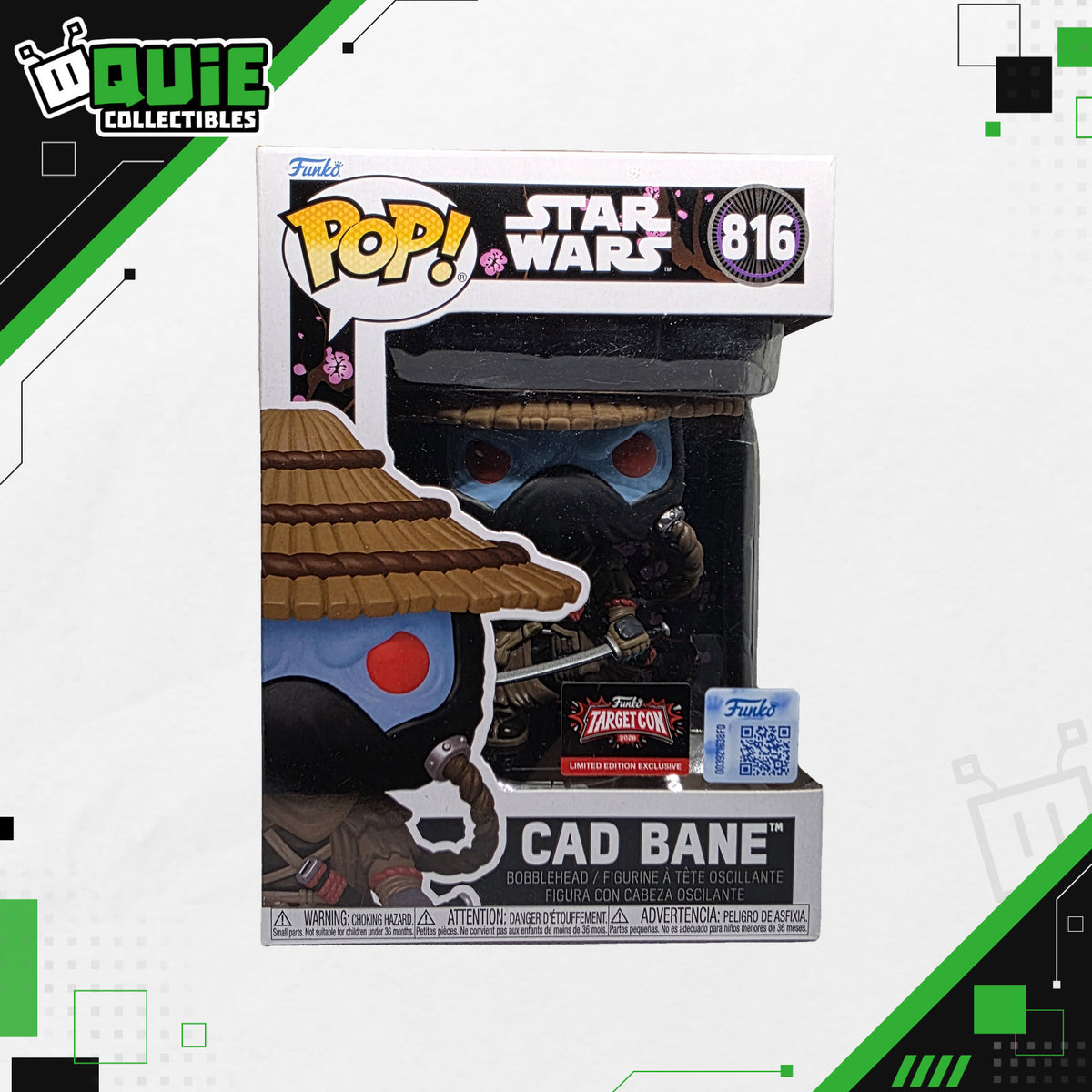 Funko Pop! Star Wars: Impressions – Cad Bane #816 – 2026 TargetCon Exclusive
