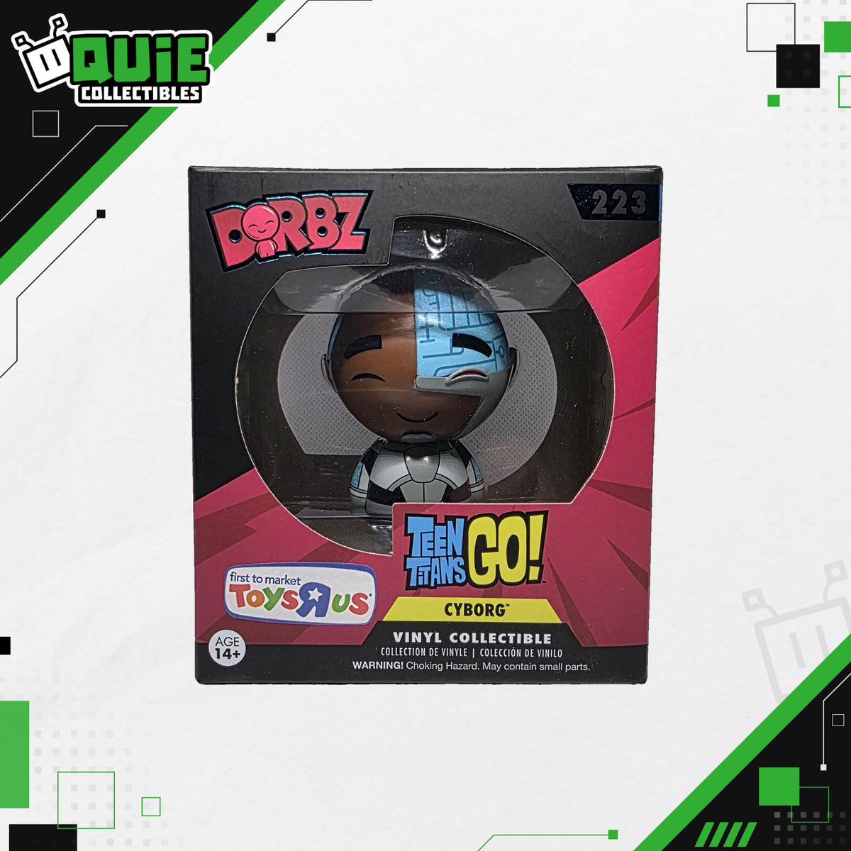 Funko Dorbz: Teen Titans Go! – Cyborg #223 – Toys“R”Us First to Market