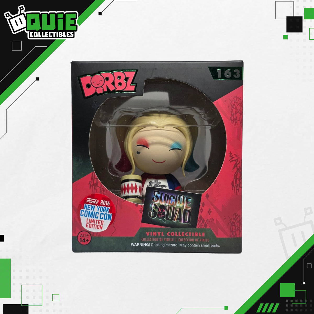 Funko Dorbz: Suicide Squad – Harley Quinn #163 – 2016 NYCC Exclusive