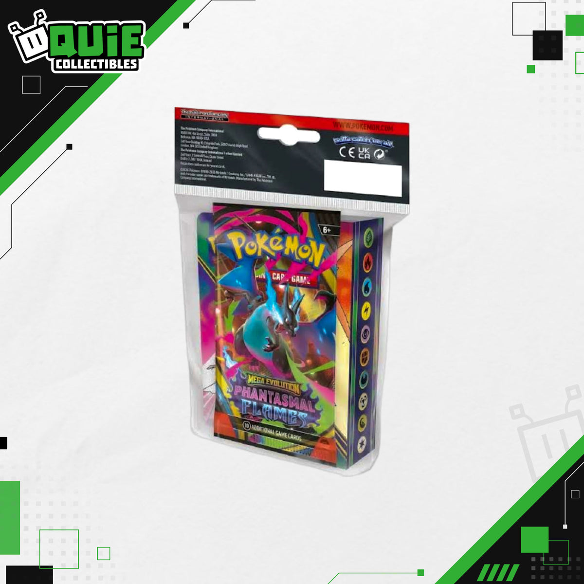 Phantasmal Flames Mini Portfolio with Booster Pack