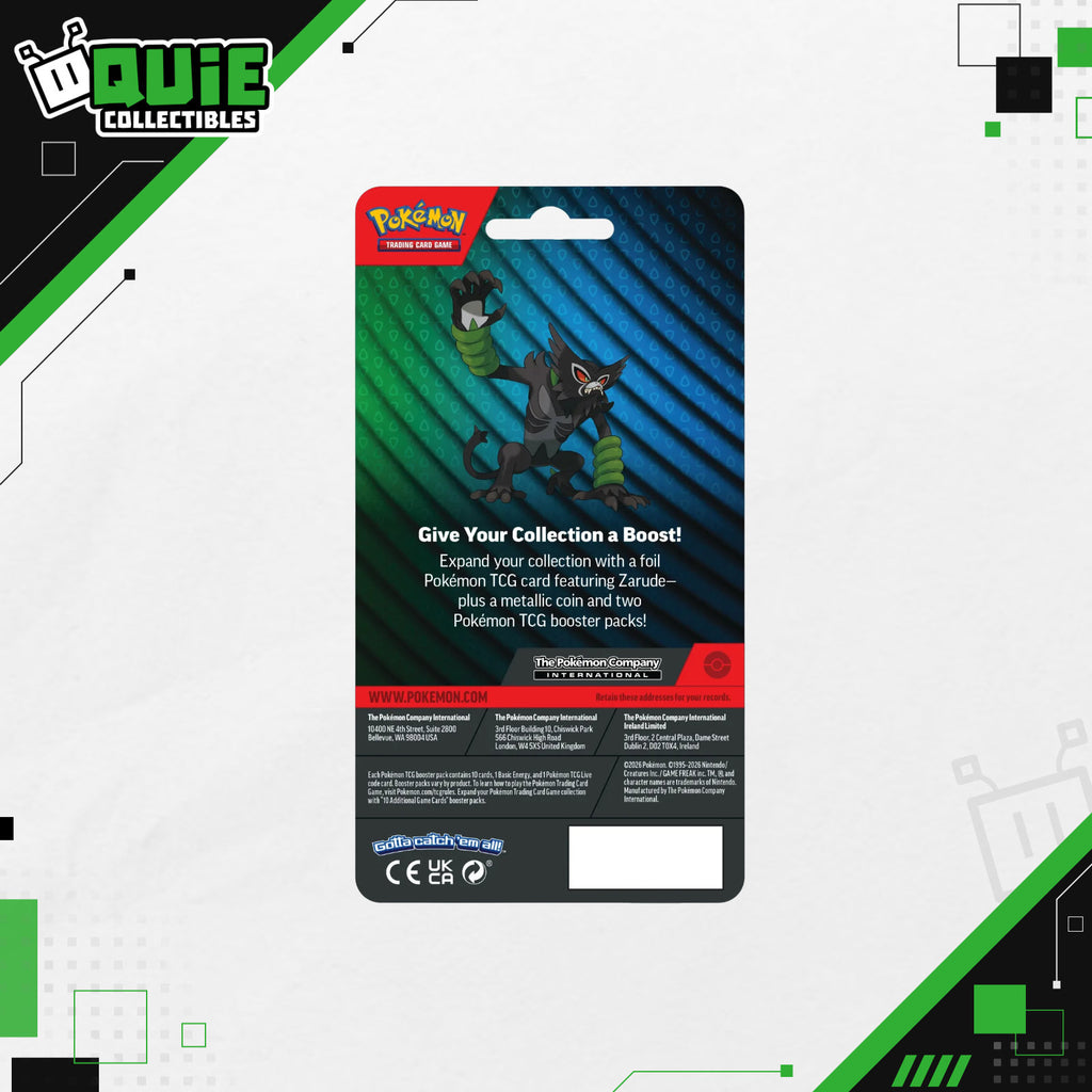 Pitch Black & Chaos Rising 2-Pack Blister – Zarude