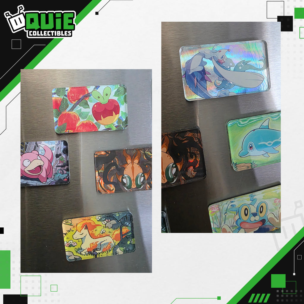 Handmade Pokémon Card Art Rectangle Magnet