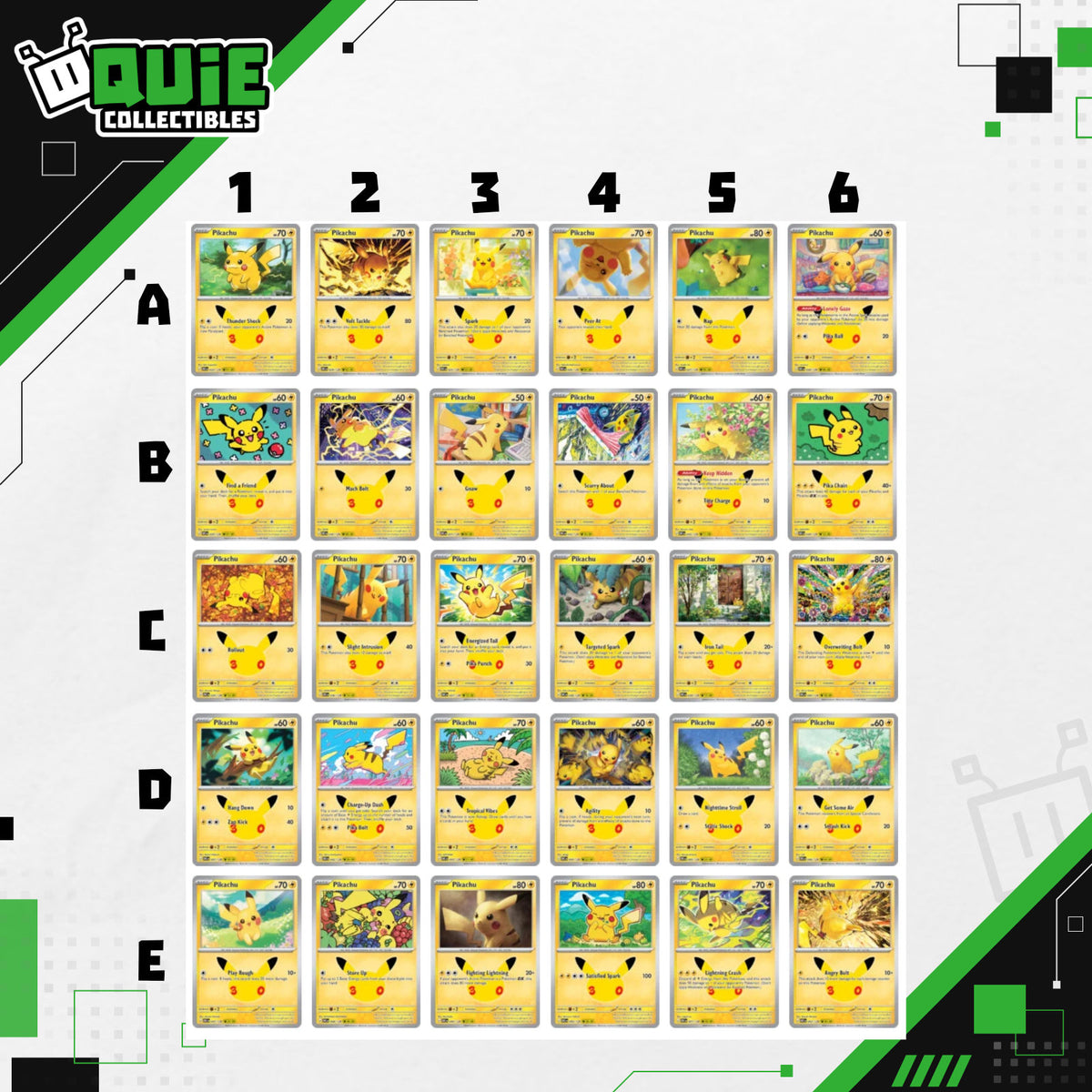 Pokémon Card Art Magnet 2-Pack