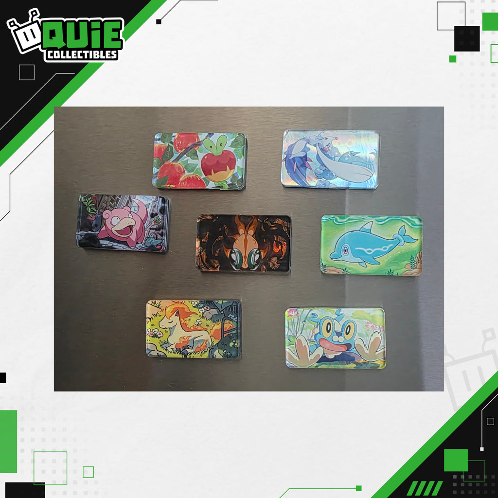 Handmade Pokémon Card Art Rectangle Magnet