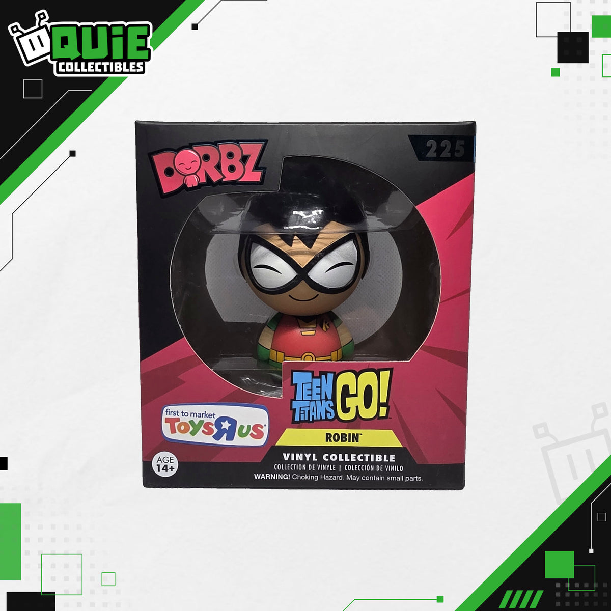 Funko Dorbz: Teen Titans Go! – Robin #225 – Toys“R”Us First to Market
