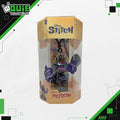 Disney Stitch Chibi in Motion collectible in its original display package, front view