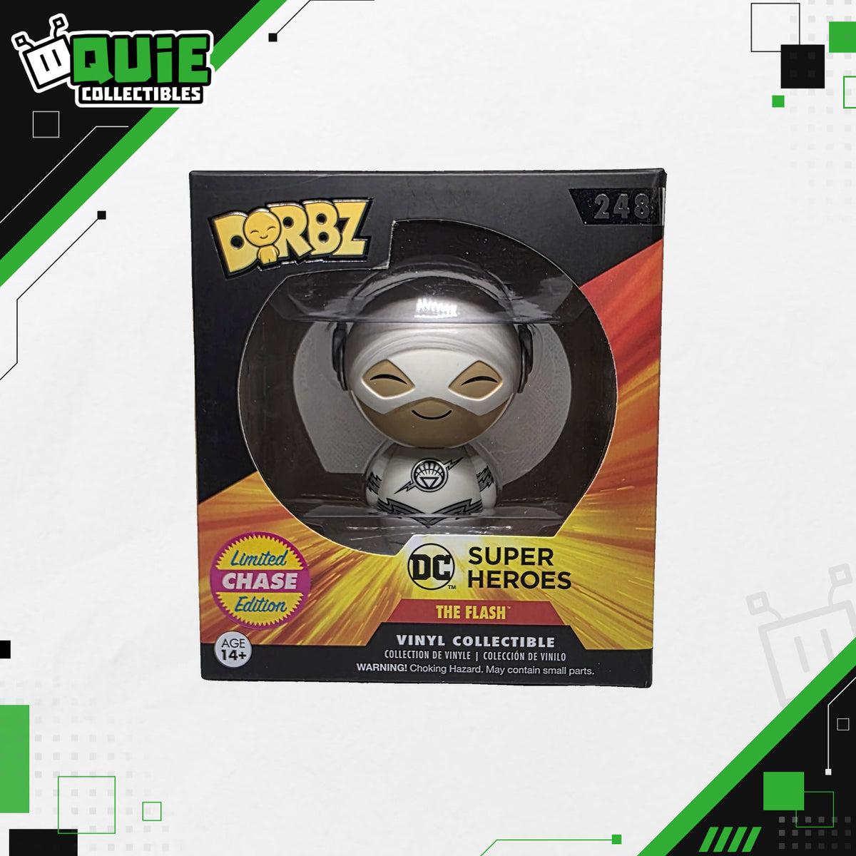 Funko Dorbz: DC Super Heroes – The Flash #248 – White Lantern Chase